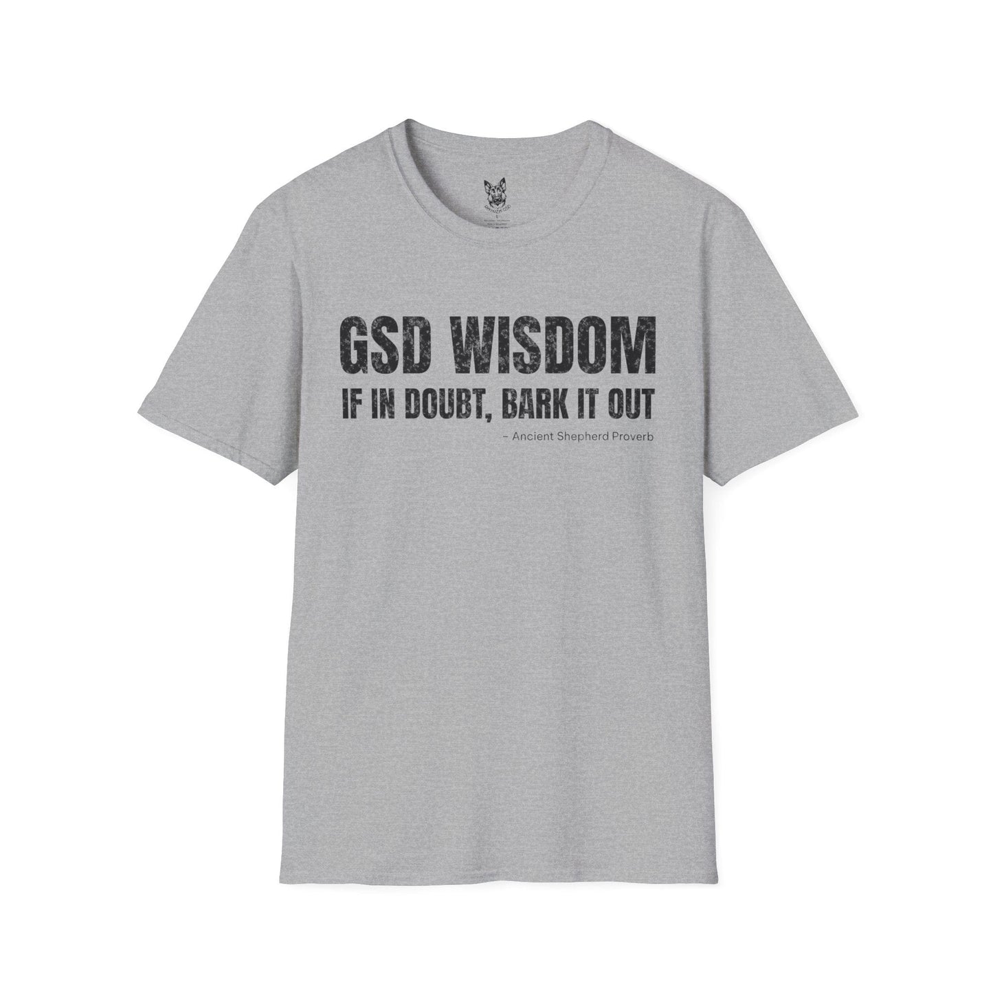 T-Shirt Sport Grey / S Bark It Out – Funny German Shepherd T-Shirt (UK)
