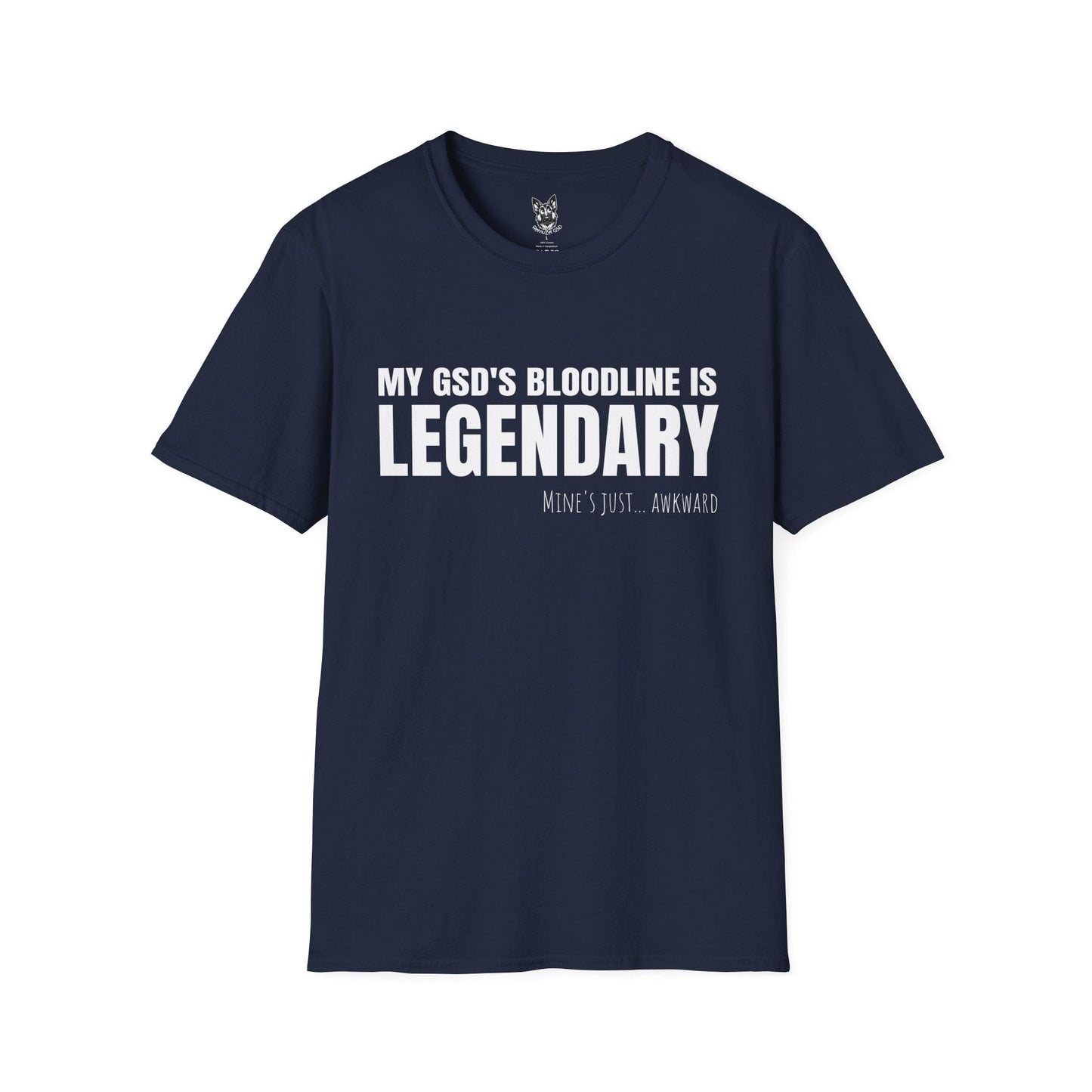 T-Shirt Navy / S Bloodline: Legendary – Royal German Shepherd T-Shirt (UK)
