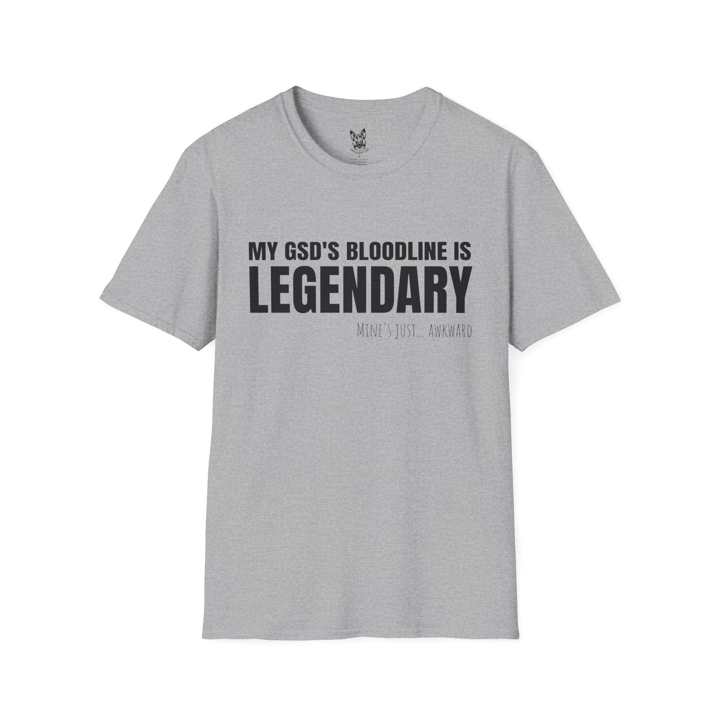 T-Shirt Sport Grey / S Bloodline: Legendary – Royal German Shepherd T-Shirt (UK)