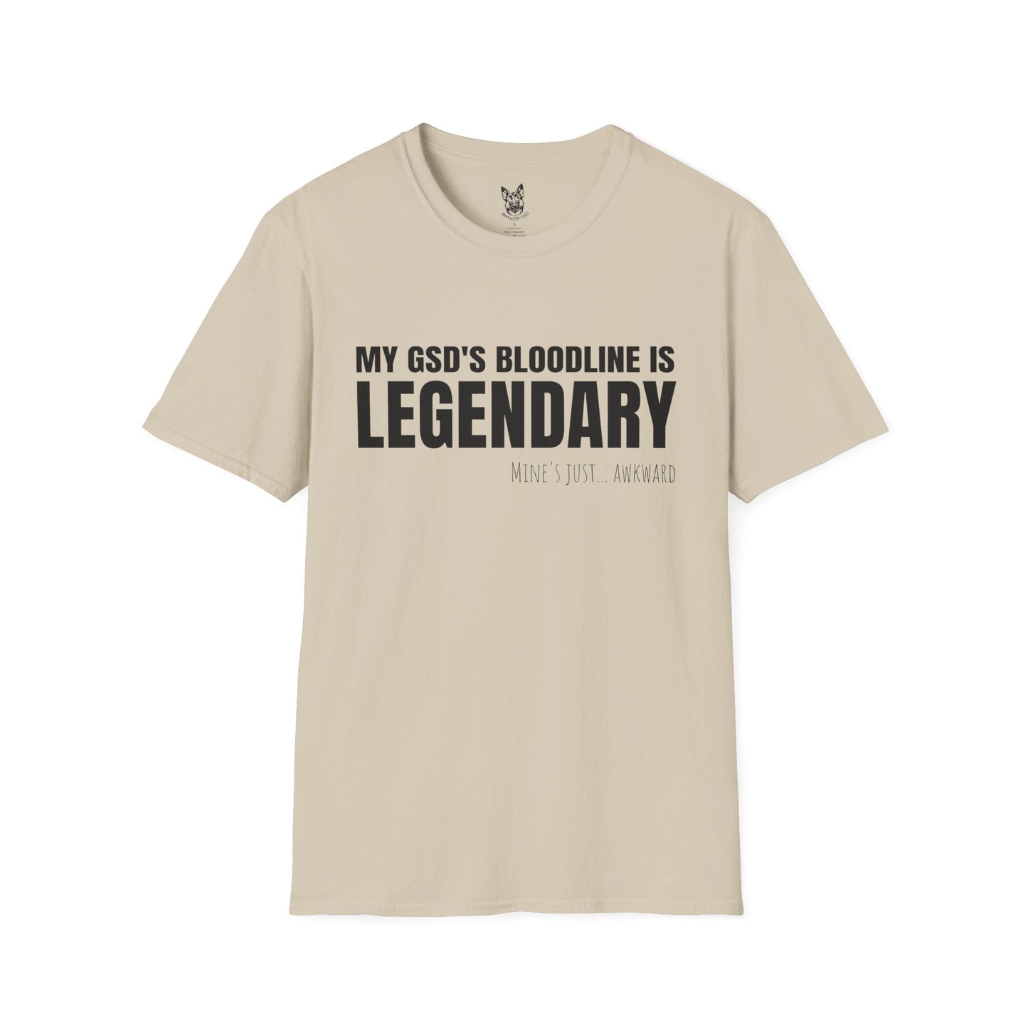 T-Shirt Sand / S Bloodline: Legendary – Royal German Shepherd T-Shirt (UK)