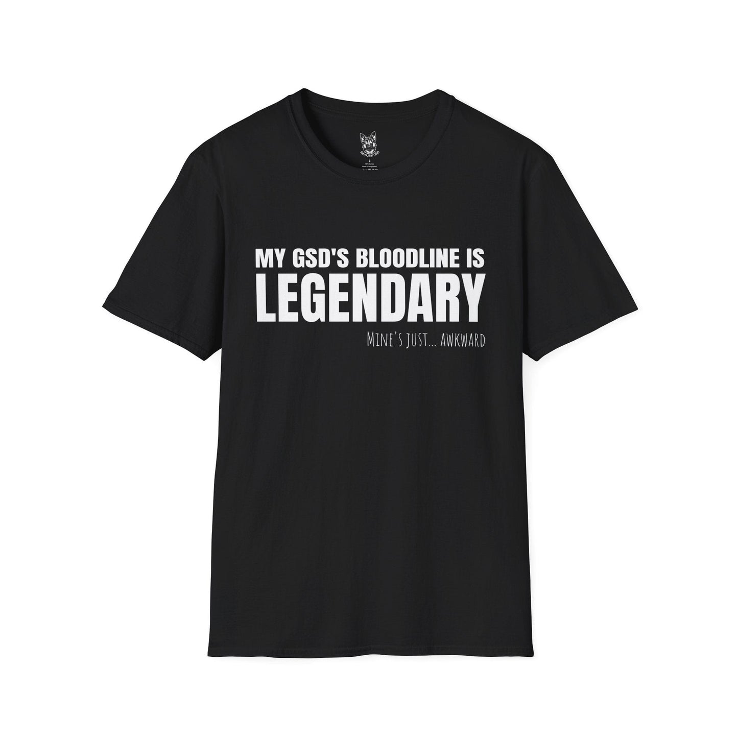 T-Shirt Black / S Bloodline: Legendary – Royal German Shepherd T-Shirt (UK)