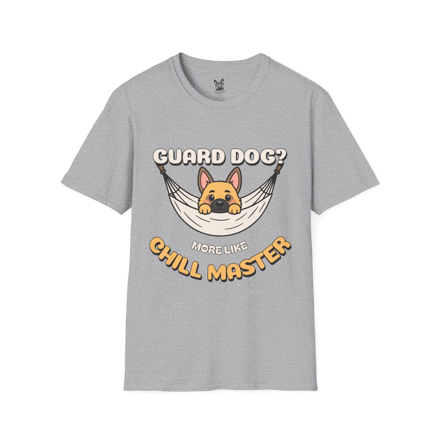 T-Shirt Sport Grey / S Chill Master – Laid-Back German Shepherd T-Shirt (UK)