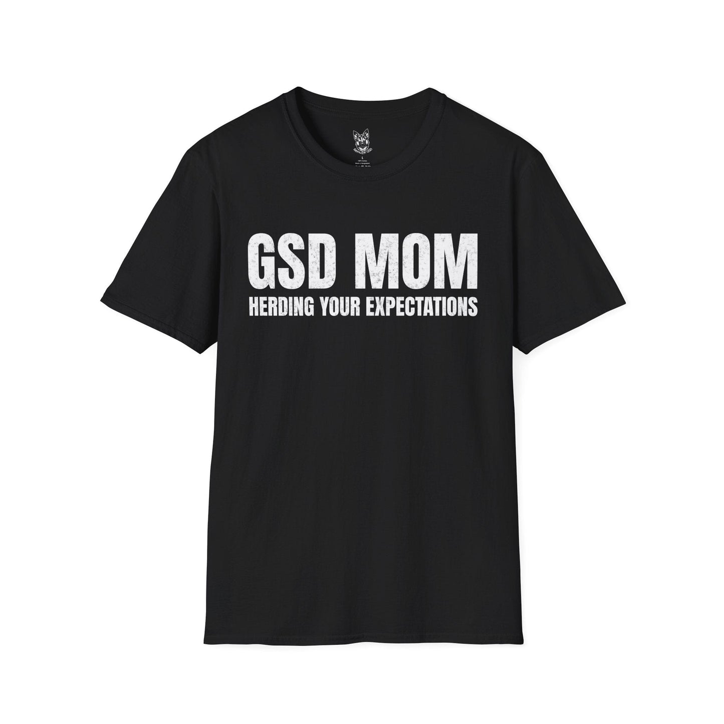 T-Shirt Black / S Expectation Herder – Relatable German Shepherd T-Shirt (UK)