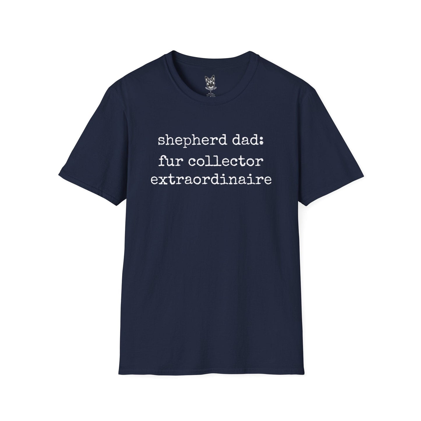 T-Shirt Navy / S Fur Collector Extraordinaire – Relatable German Shepherd T-Shirt (UK)