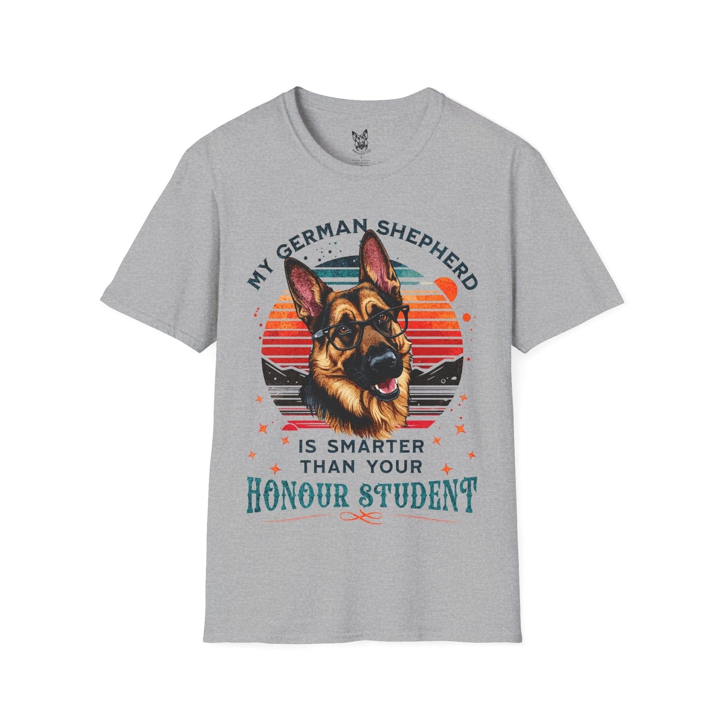 T-Shirt Sport Grey / S Honours Student – Proud German Shepherd T-Shirt (UK)