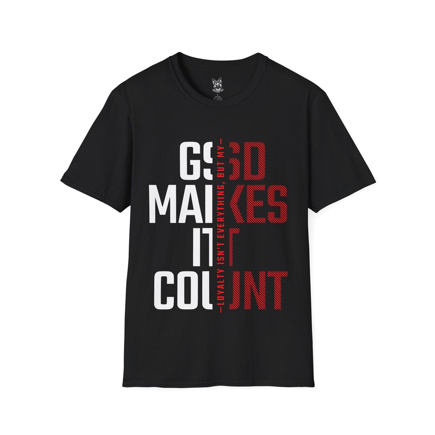 T-Shirt Black / S Loyalty Counts – German Shepherd T-Shirt (UK)