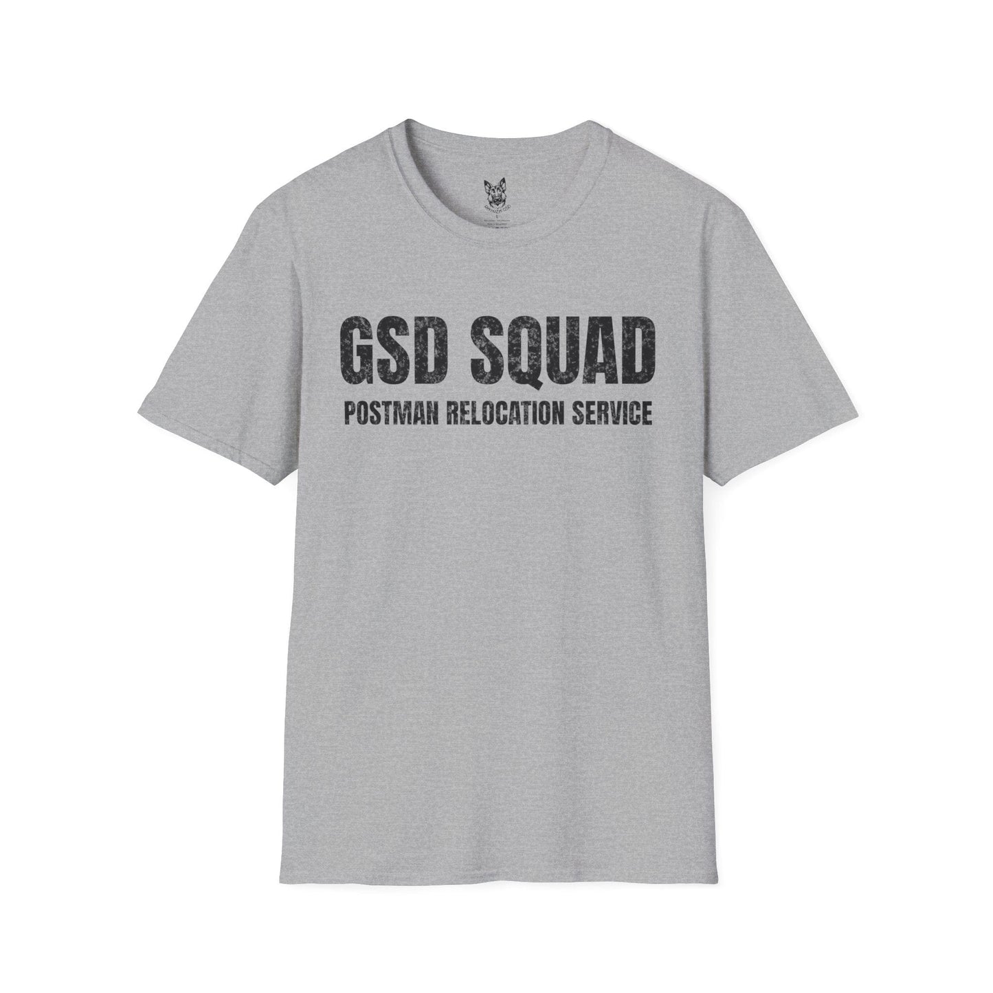 T-Shirt Sport Grey / S Postman Patrol – Funny German Shepherd T-Shirt (UK)