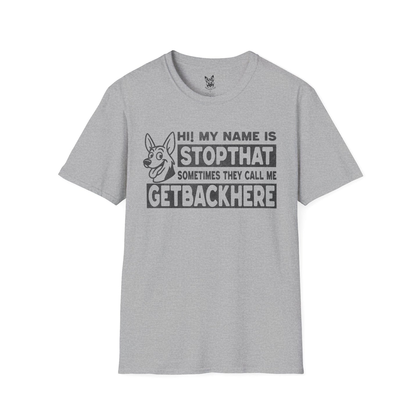 T-Shirt Sport Grey / S STOPTHAT – Funny German Shepherd T-Shirt (UK)