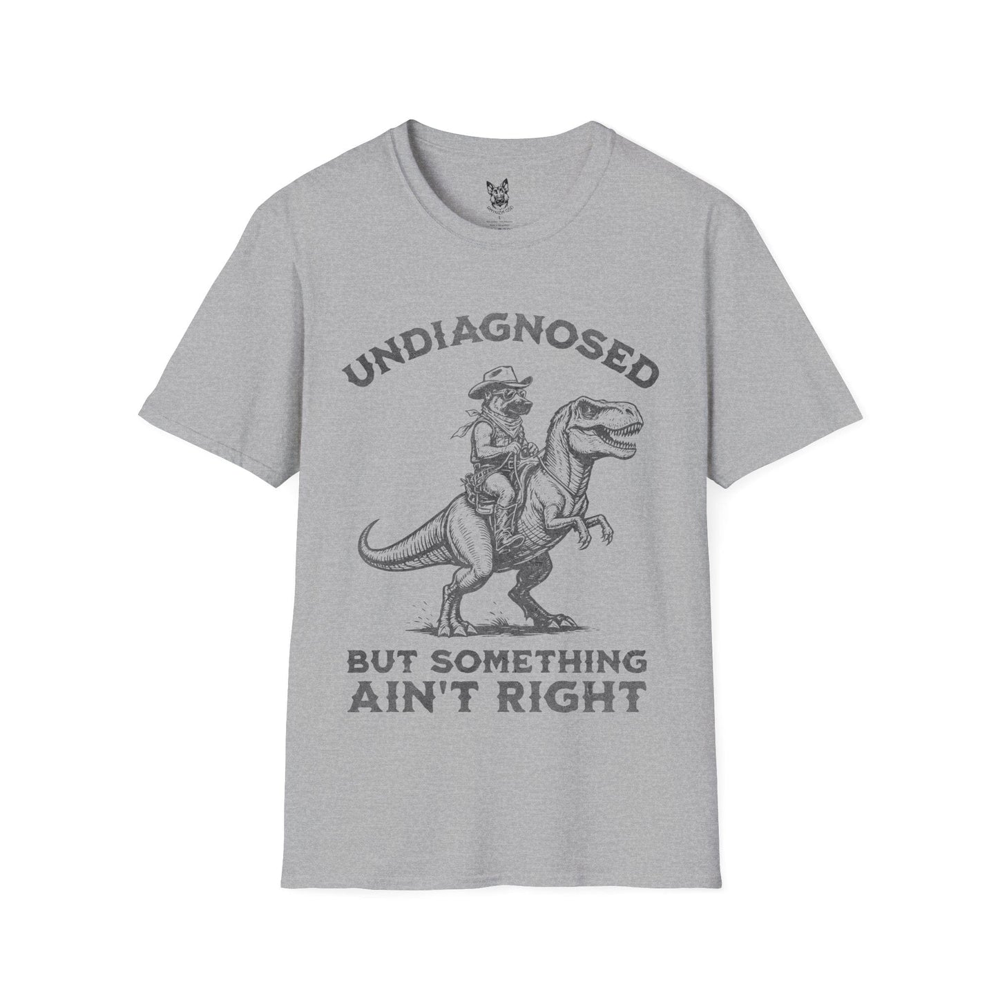 T-Shirt Sport Grey / S Undiagnosed – Absurd German Shepherd T-Shirt (UK)