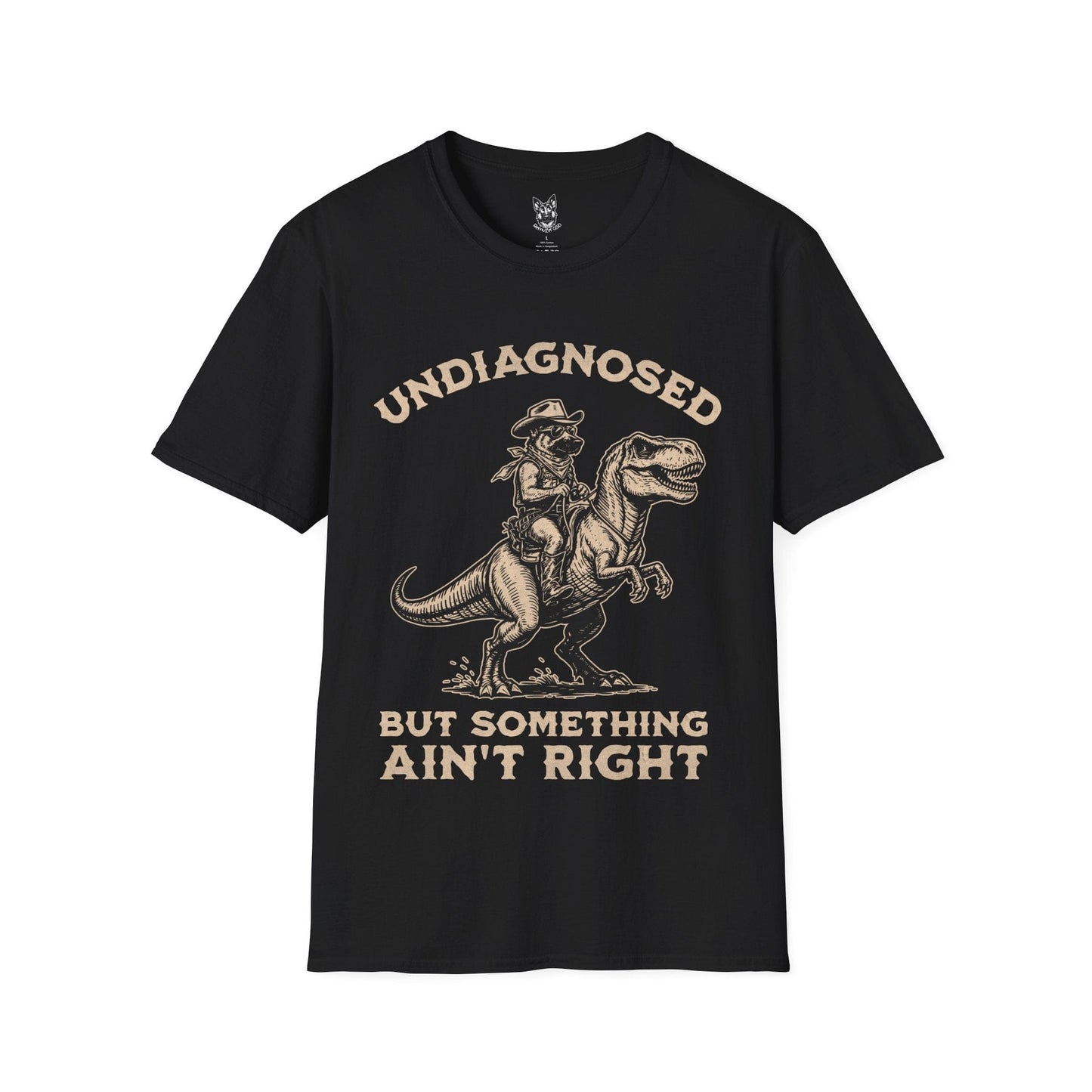 T-Shirt Black / S Undiagnosed – Absurd German Shepherd T-Shirt (UK)