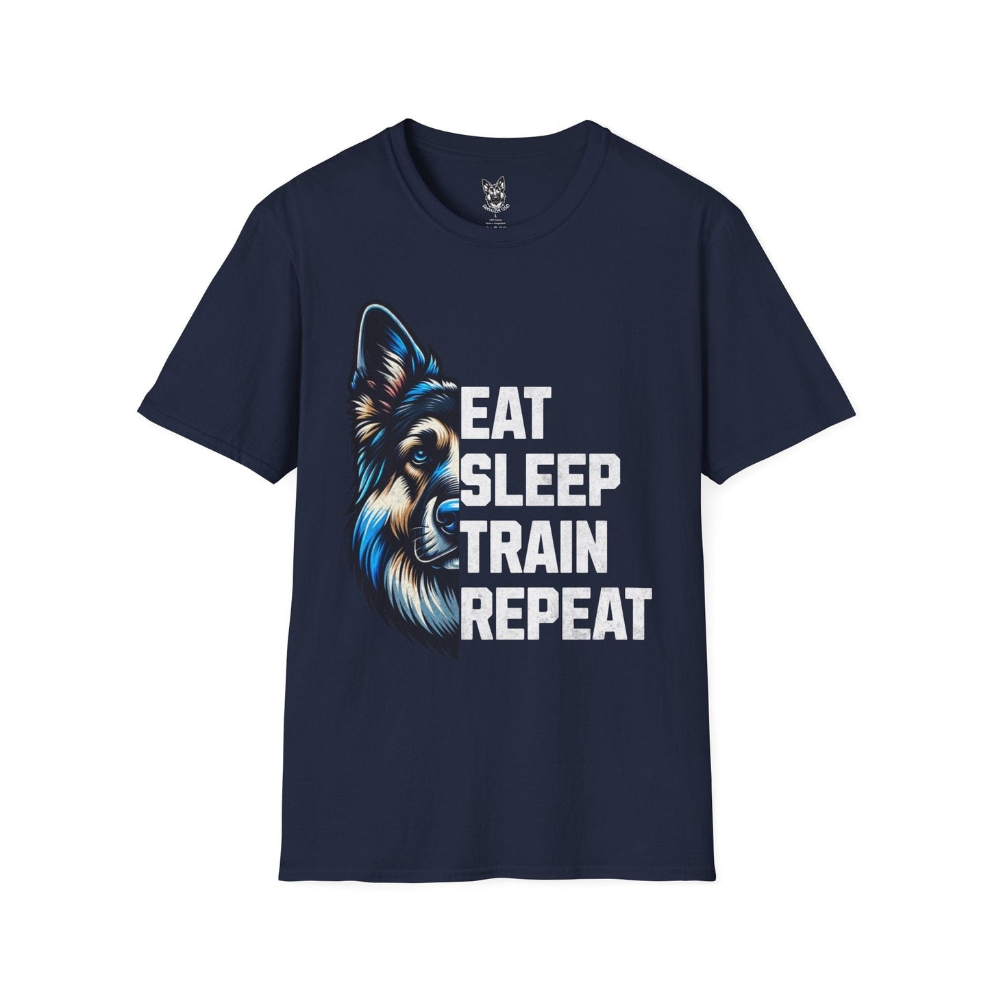 T-Shirt Navy / S Work Drive Activated – Training German Shepherd T-Shirt (UK)