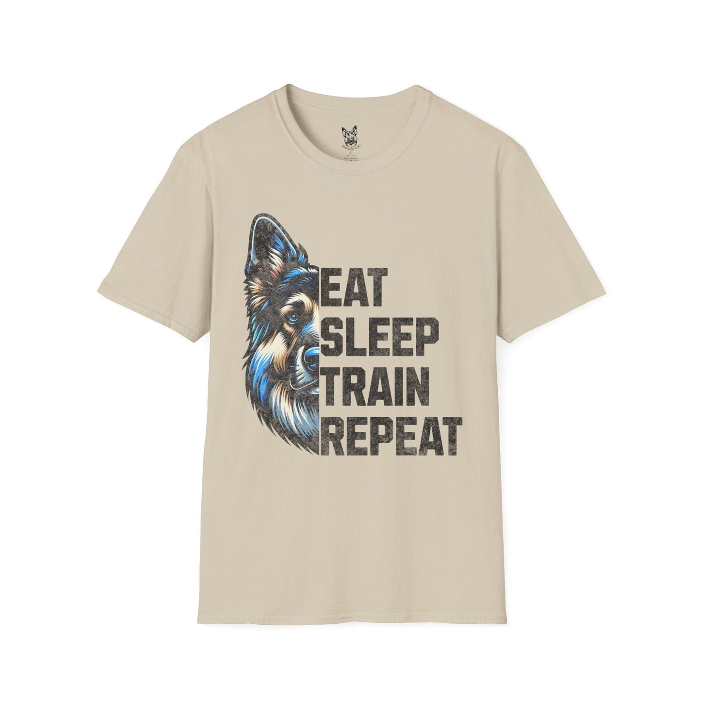 T-Shirt Sand / S Work Drive Activated – Training German Shepherd T-Shirt (UK)