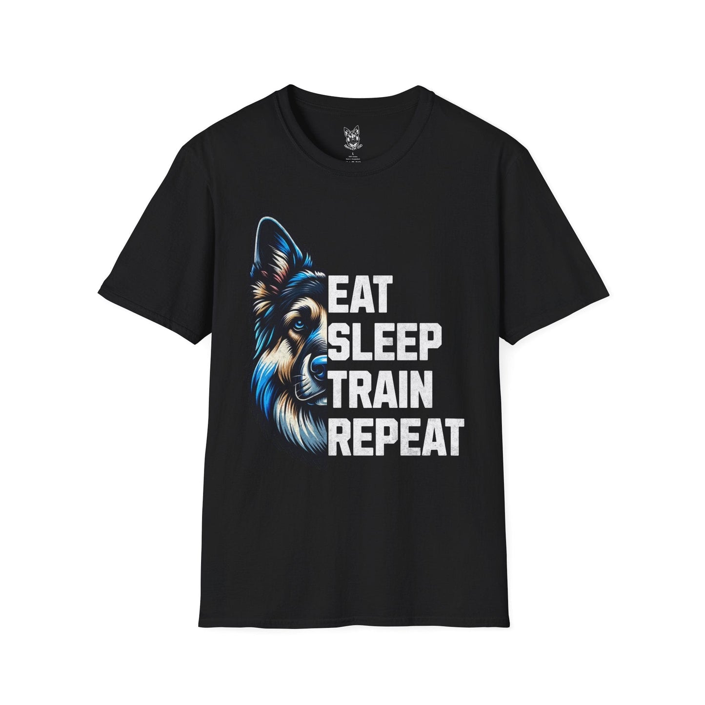 T-Shirt Black / S Work Drive Activated – Training German Shepherd T-Shirt (UK)