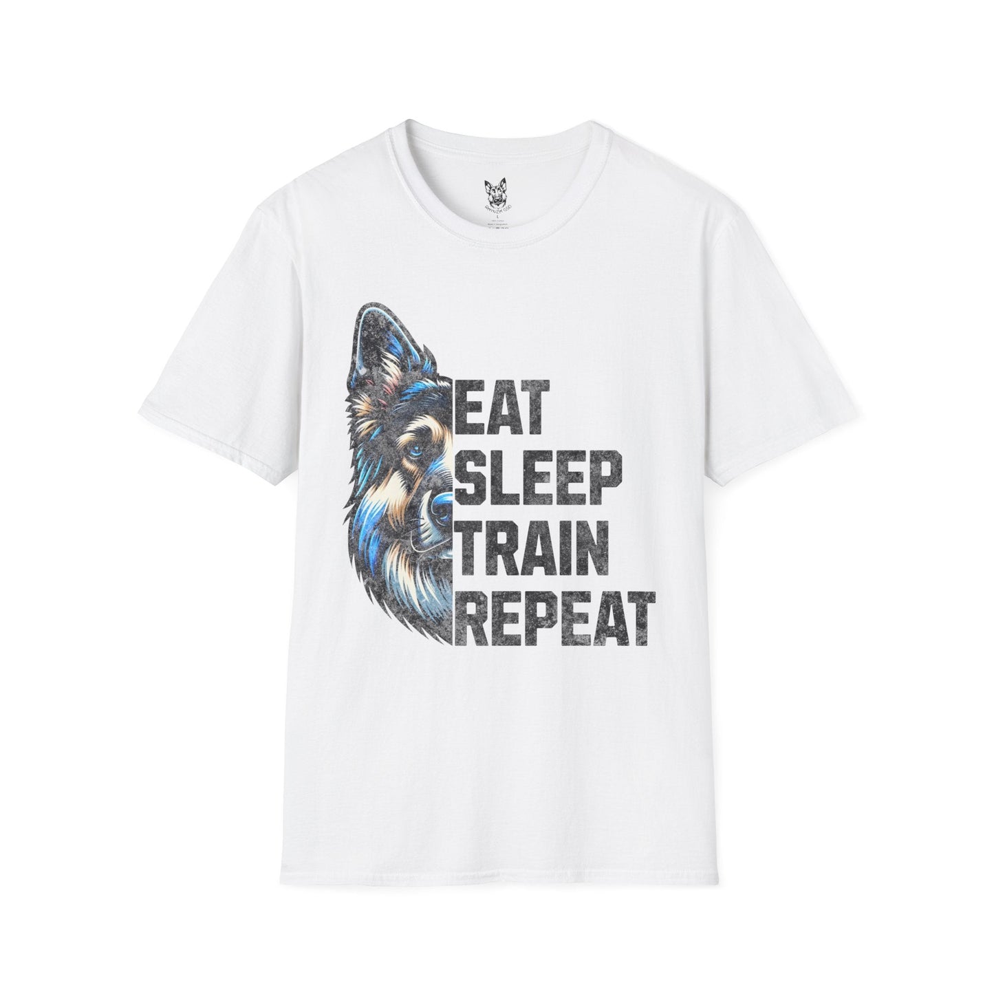 T-Shirt White / S Work Drive Activated – Training German Shepherd T-Shirt (UK)