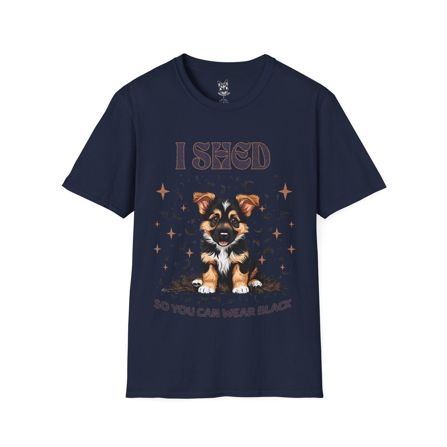 T-Shirt Navy / S I Shed – Relatable German Shepherd T-Shirt (UK)