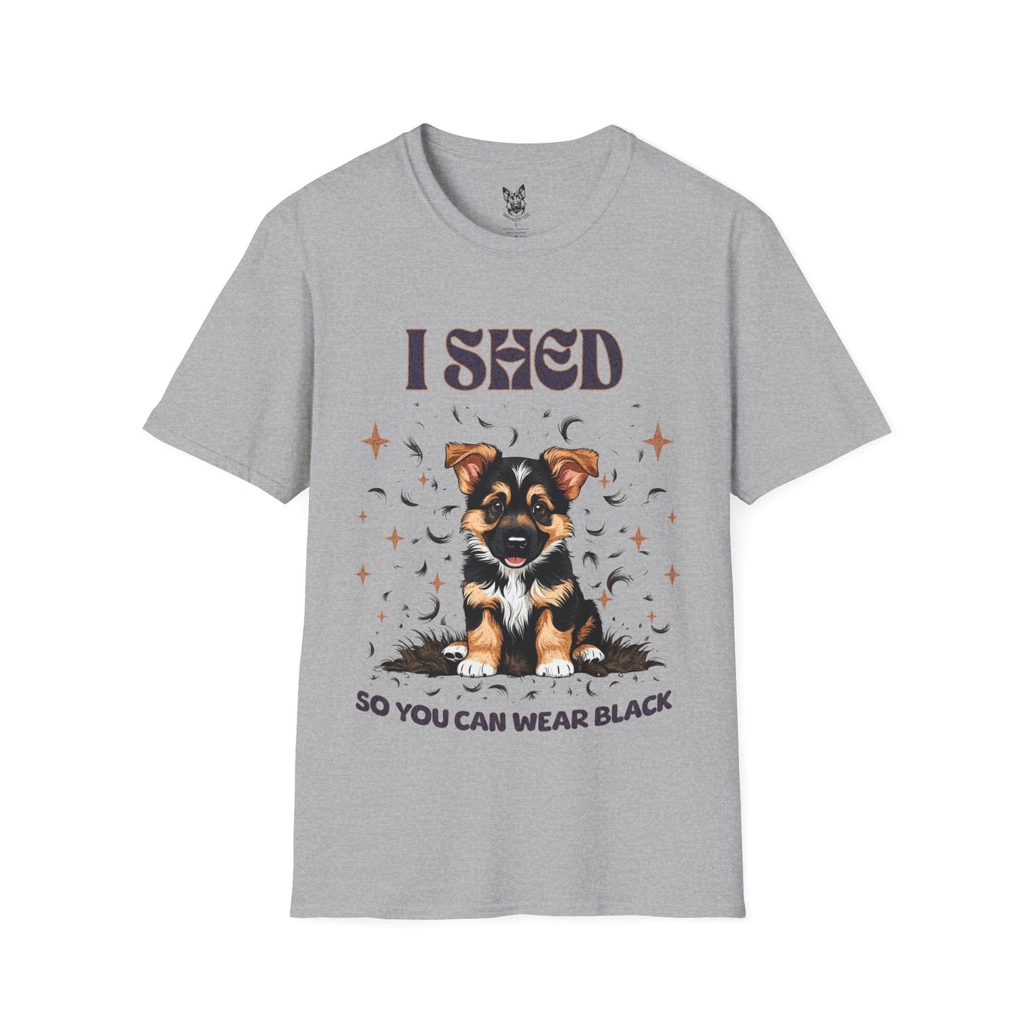 T-Shirt Sport Grey / S I Shed – Relatable German Shepherd T-Shirt (UK)