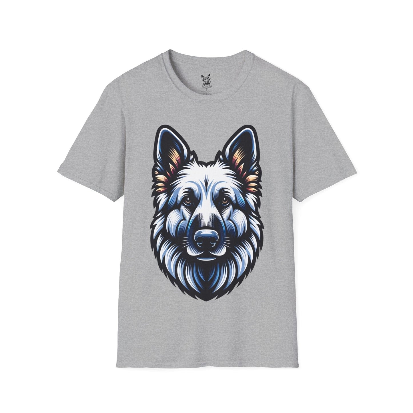 T-Shirt Sport Grey / S Midnight Majesty – Iconic German Shepherd T-Shirt (UK)