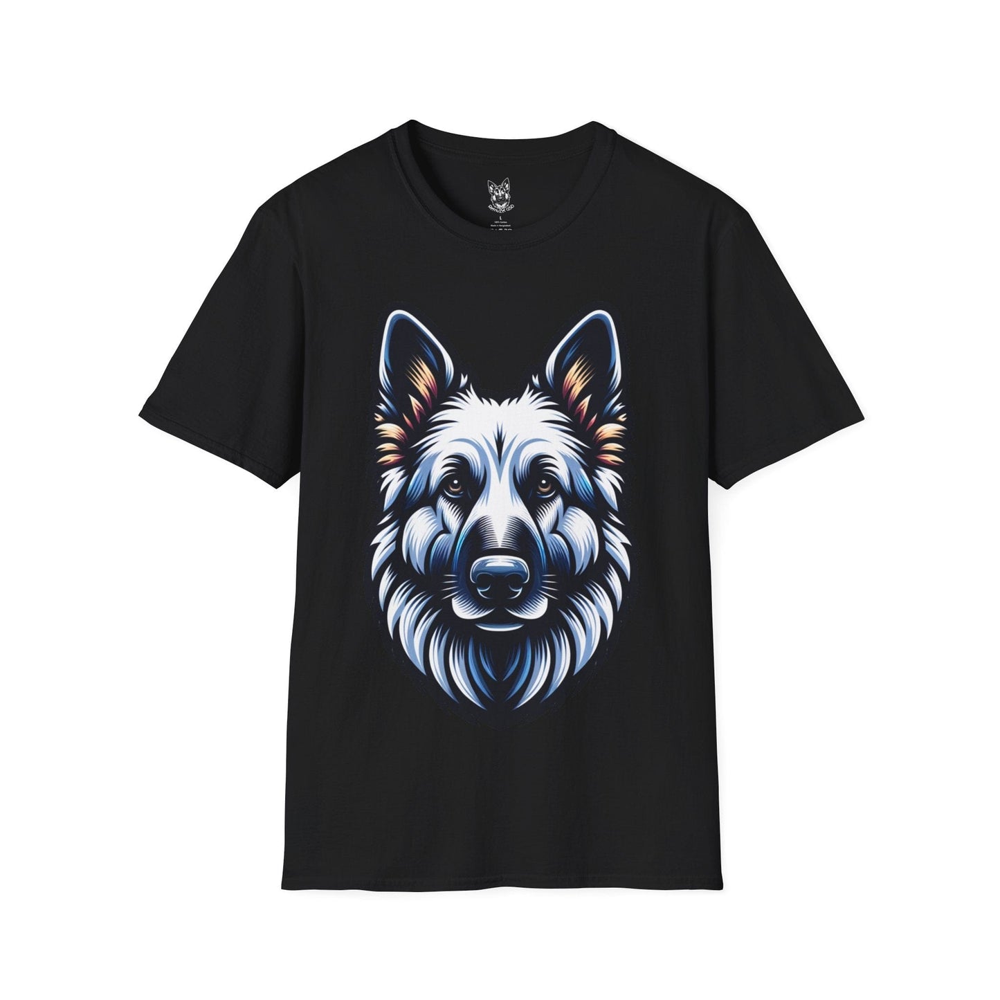 T-Shirt Black / S Midnight Majesty – Iconic German Shepherd T-Shirt (UK)