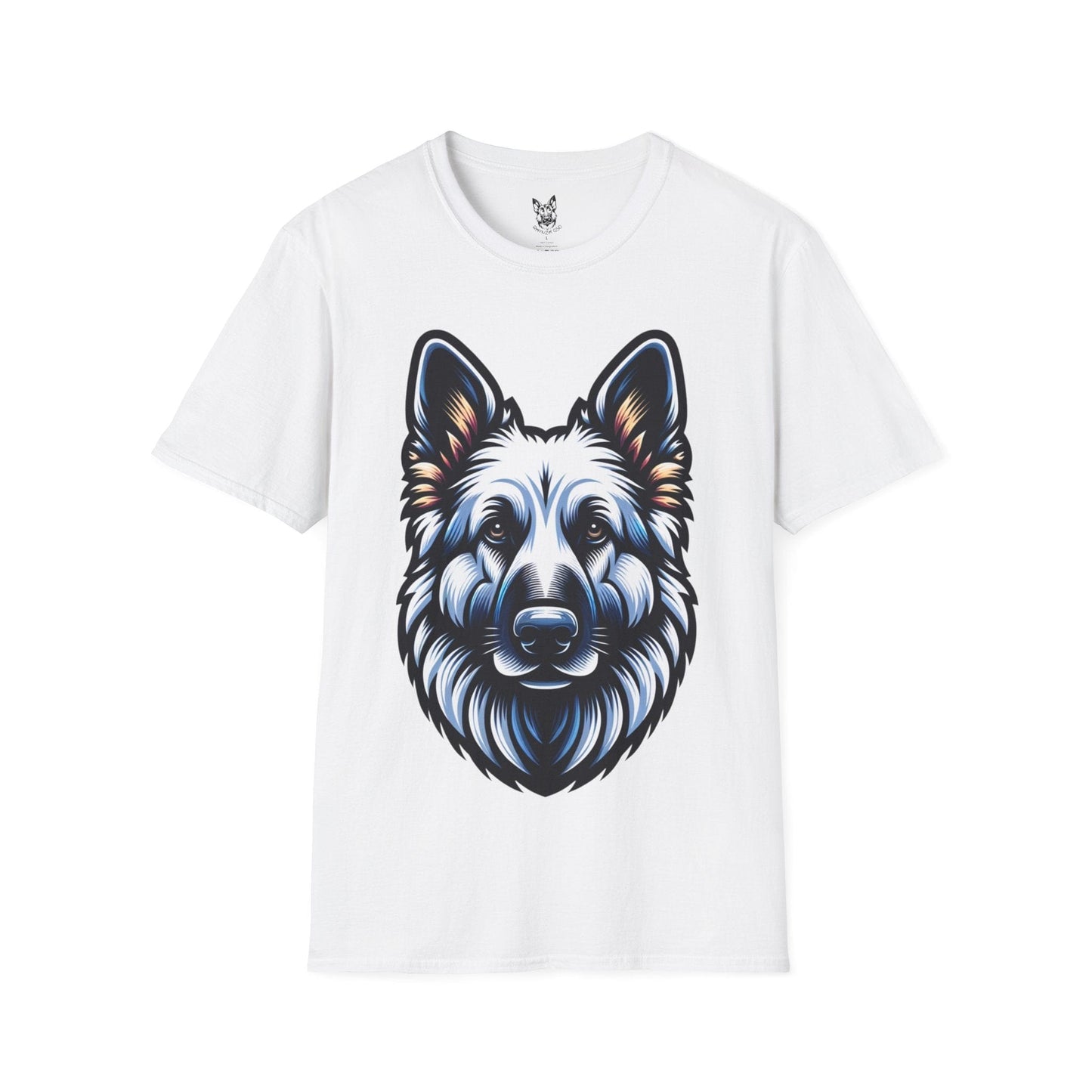 T-Shirt White / S Midnight Majesty – Iconic German Shepherd T-Shirt (UK)