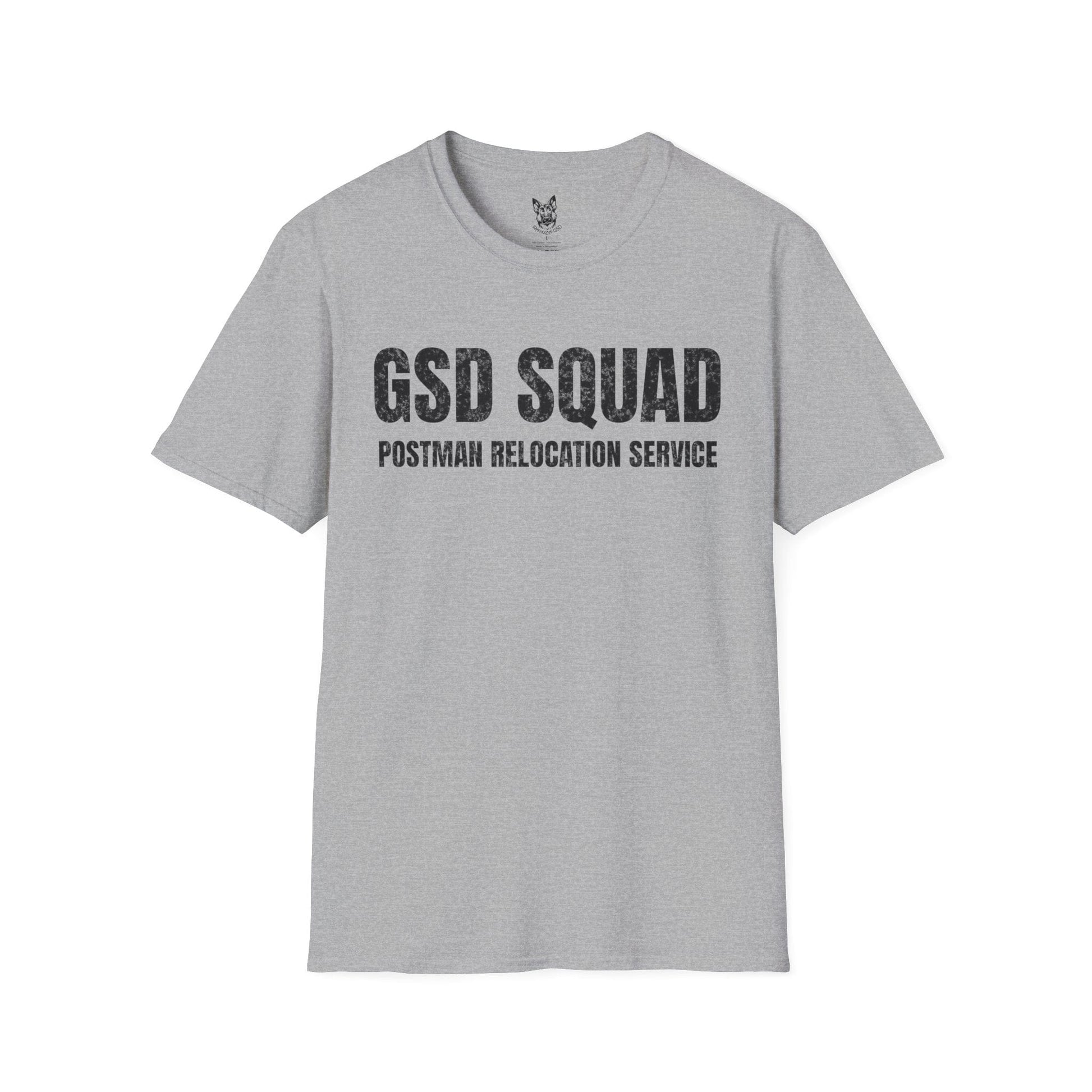 T-Shirt Sport Grey / S Postman Patrol – Funny German Shepherd T-Shirt (UK)