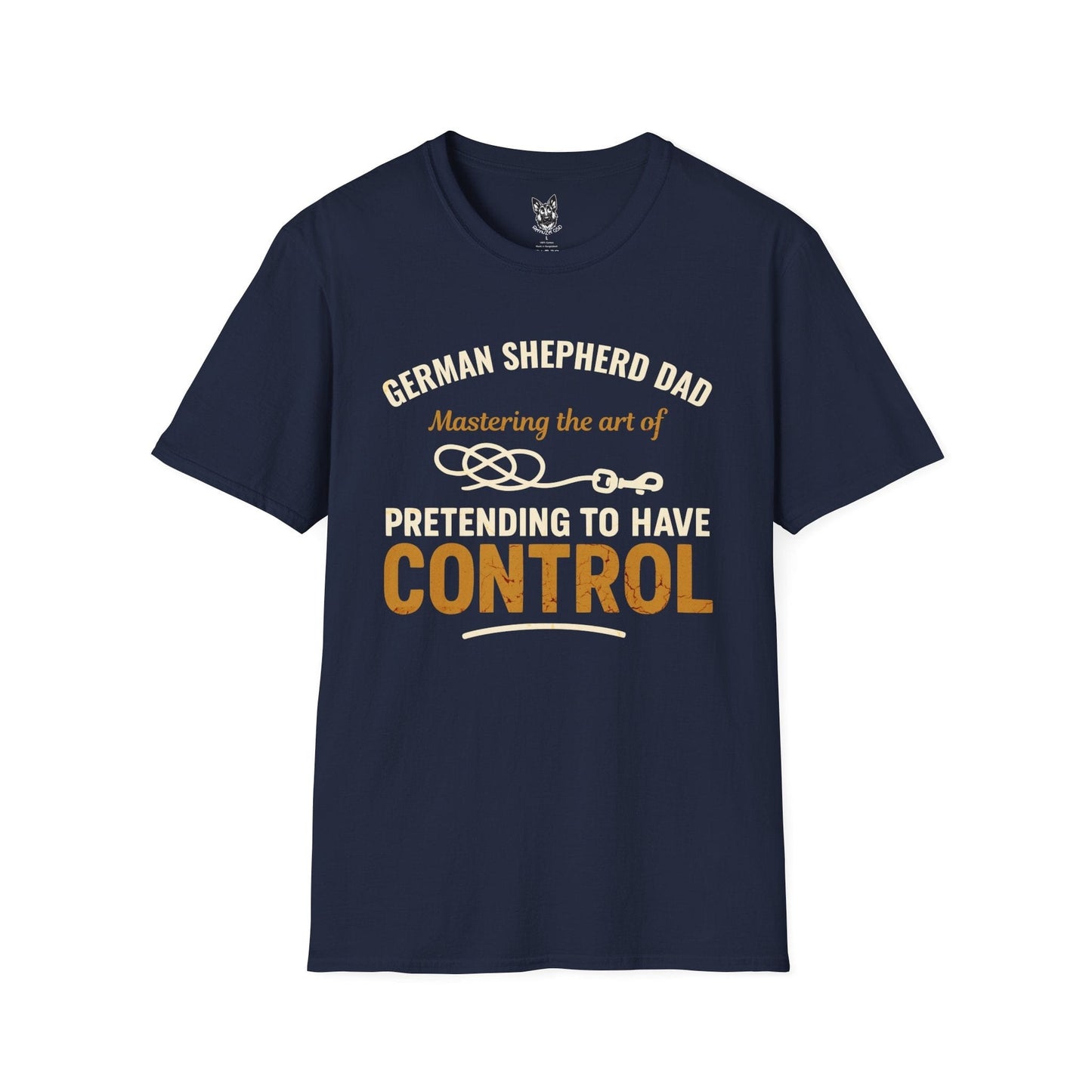 T-Shirt Navy / S Pretending I’m in Charge – Relatable German Shepherd T-Shirt (UK)