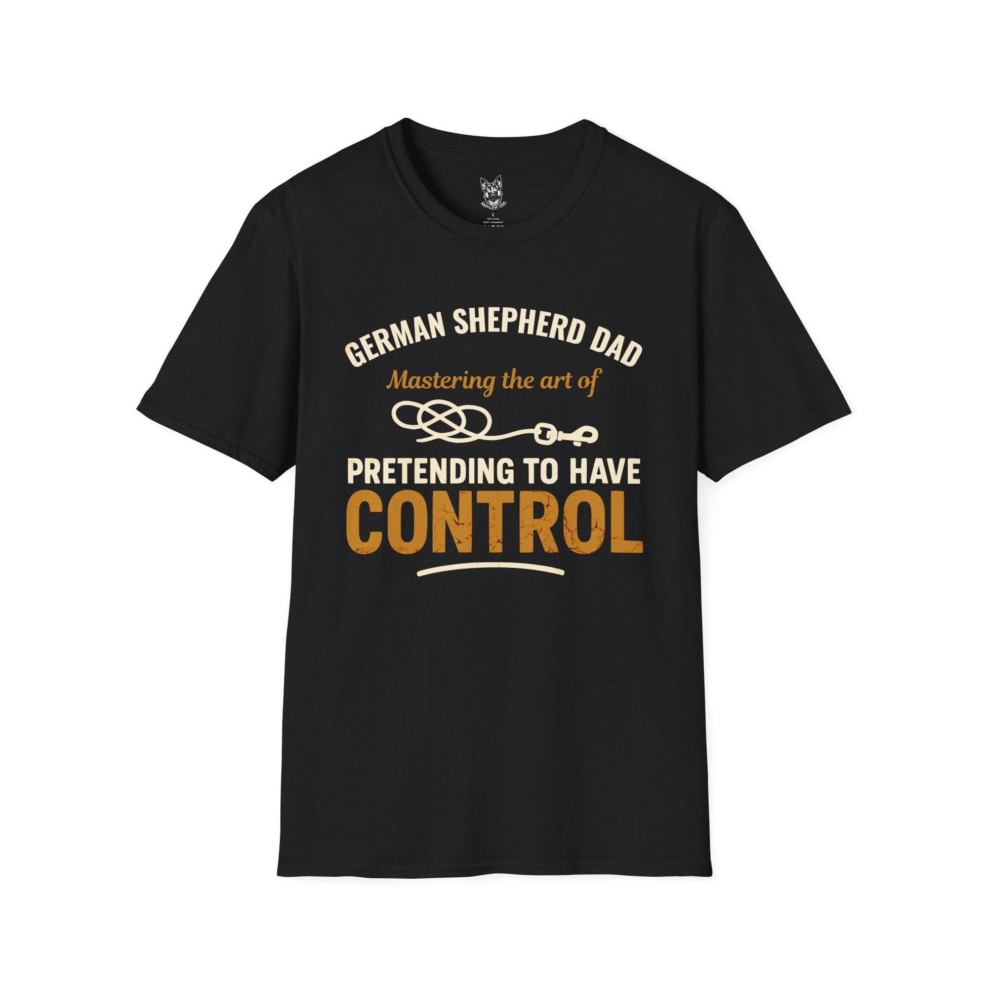 T-Shirt Black / S Pretending I’m in Charge – Relatable German Shepherd T-Shirt (UK)
