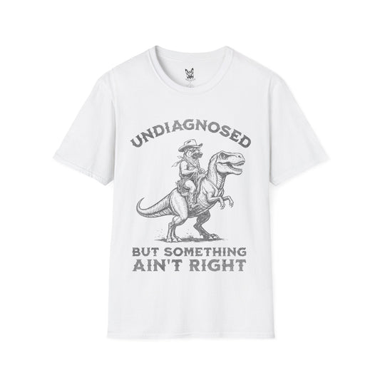T-Shirt White / S Undiagnosed – Absurd German Shepherd T-Shirt (UK)